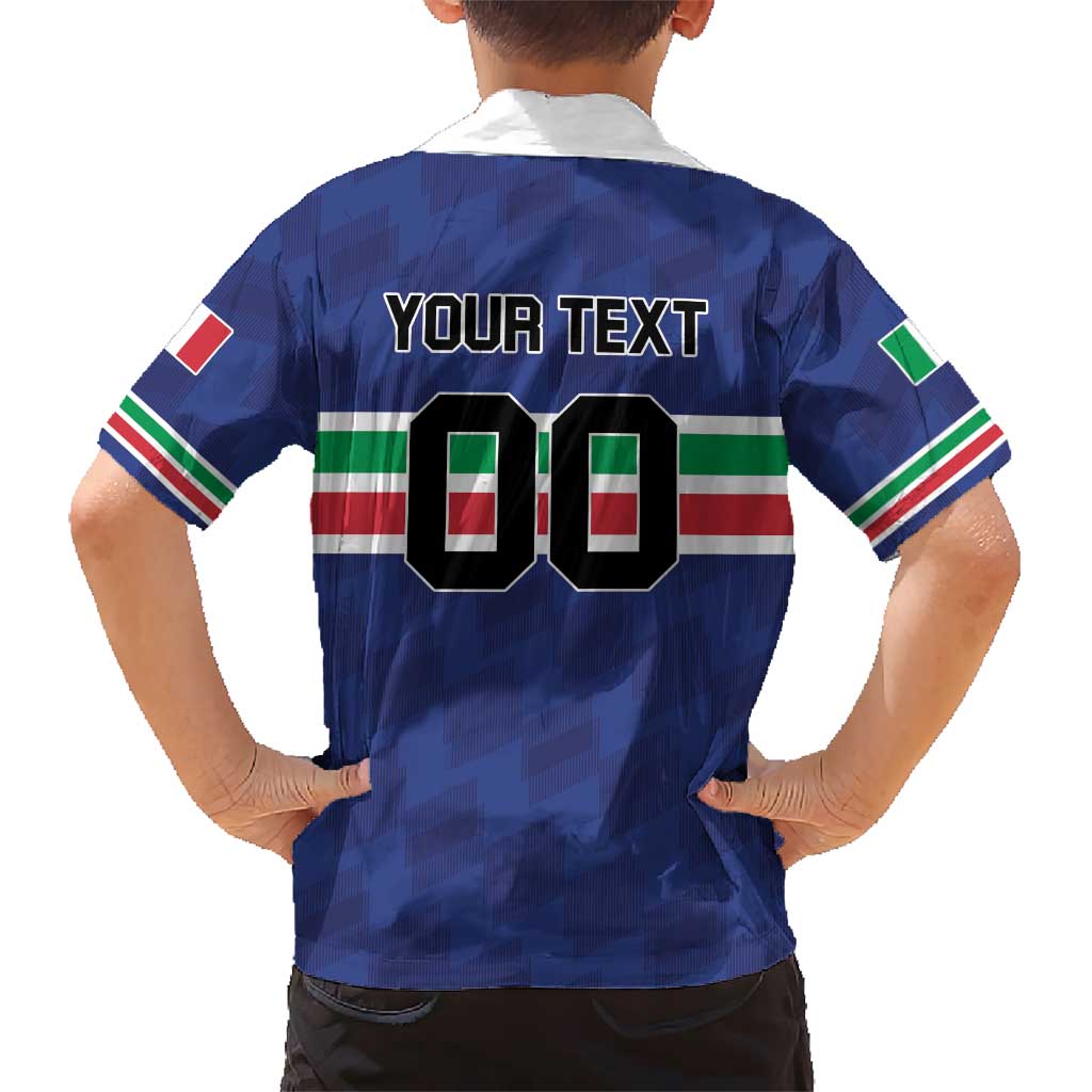 Custom Hockey 2026 Italy Hawaiian Shirt Gli Azzurri Go Champions