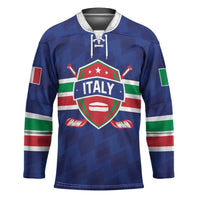 Custom Hockey 2026 Italy Hockey Jersey Gli Azzurri Go Champions