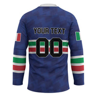 Custom Hockey 2026 Italy Hockey Jersey Gli Azzurri Go Champions