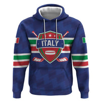 Custom Hockey 2026 Italy Hoodie Gli Azzurri Go Champions