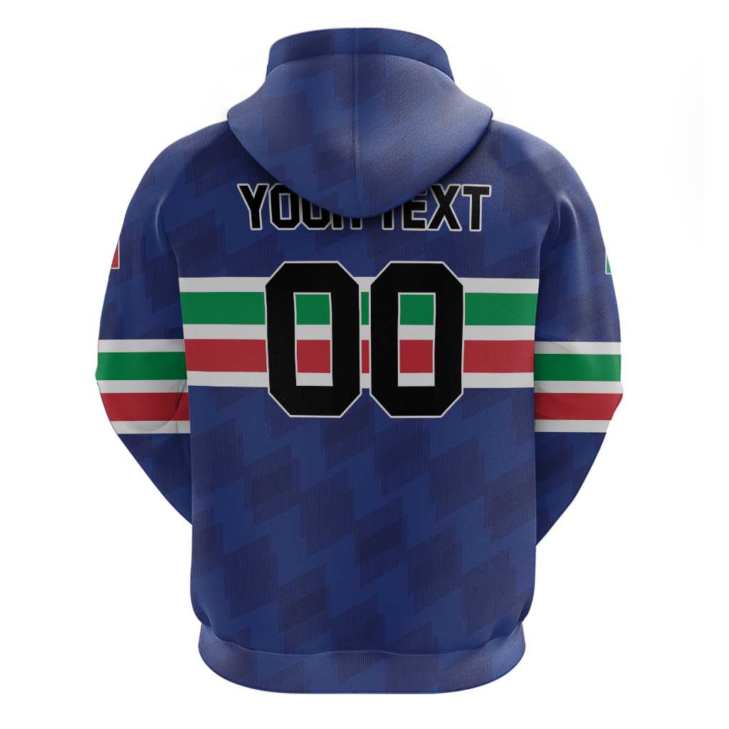 Custom Hockey 2026 Italy Hoodie Gli Azzurri Go Champions