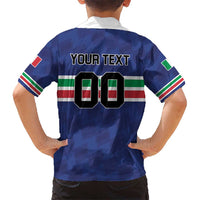 Custom Hockey 2026 Italy Kid Hawaiian Shirt Gli Azzurri Go Champions