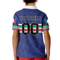 Custom Hockey 2026 Italy Kid Polo Shirt Gli Azzurri Go Champions