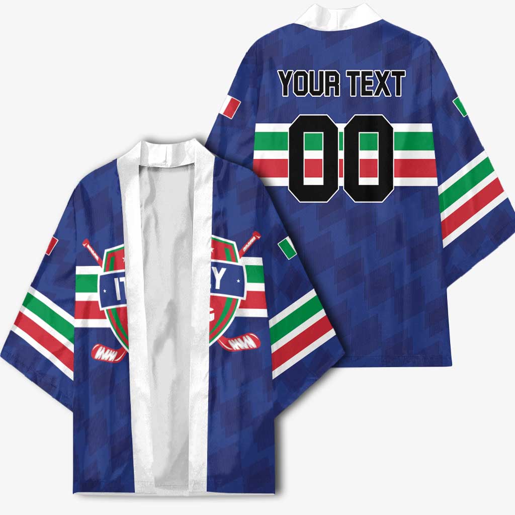 Custom Hockey 2026 Italy Kimono Gli Azzurri Go Champions