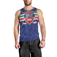 Custom Hockey 2026 Italy Men Tank Top Gli Azzurri Go Champions