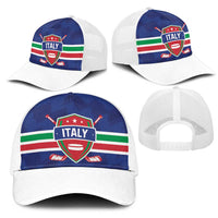 Hockey 2026 Italy Mesh Trucker Cap Gli Azzurri Go Champions