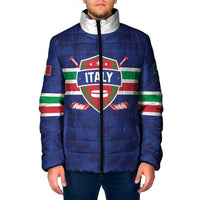 Custom Hockey 2026 Italy Padded Jacket Gli Azzurri Go Champions