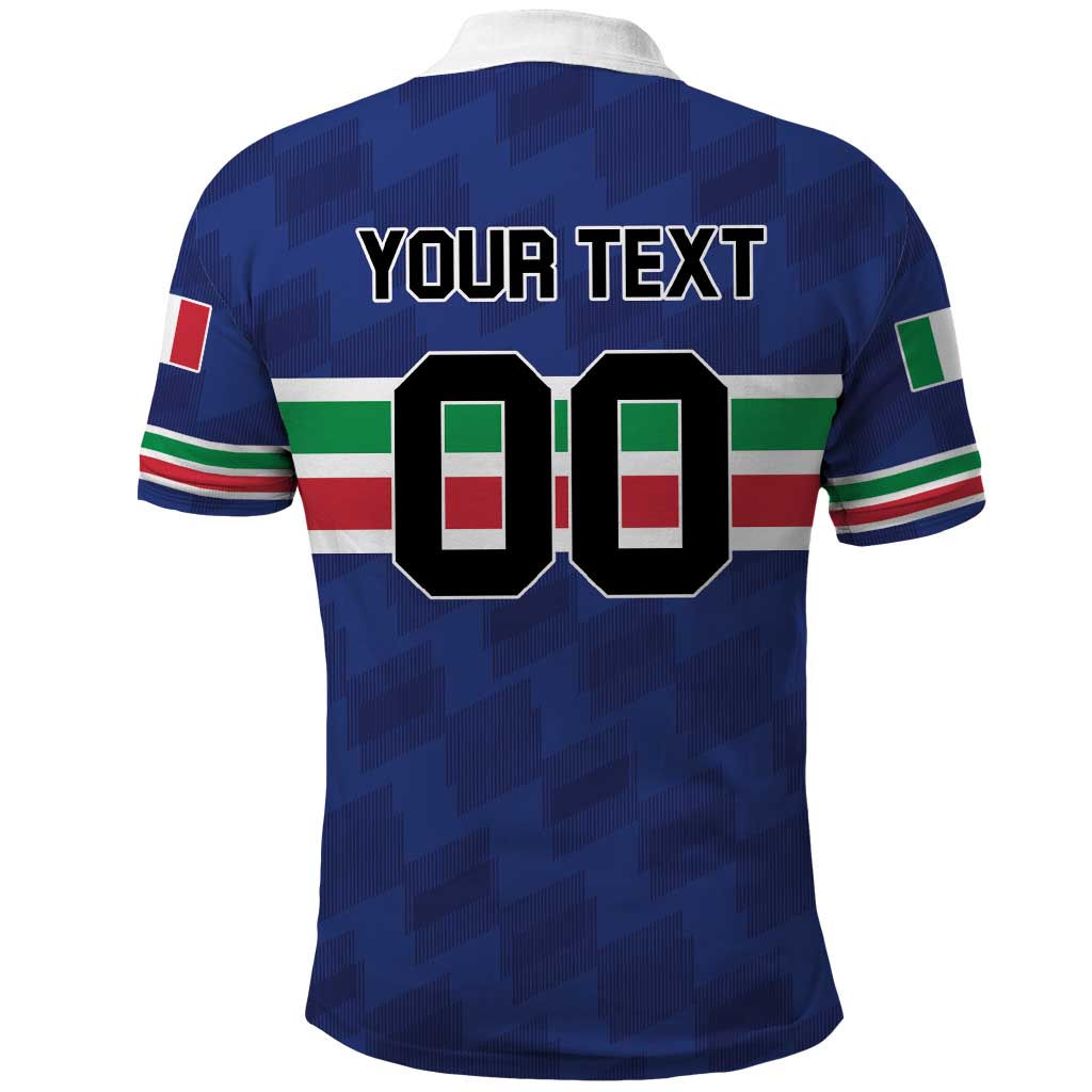 Custom Hockey 2026 Italy Polo Shirt Gli Azzurri Go Champions