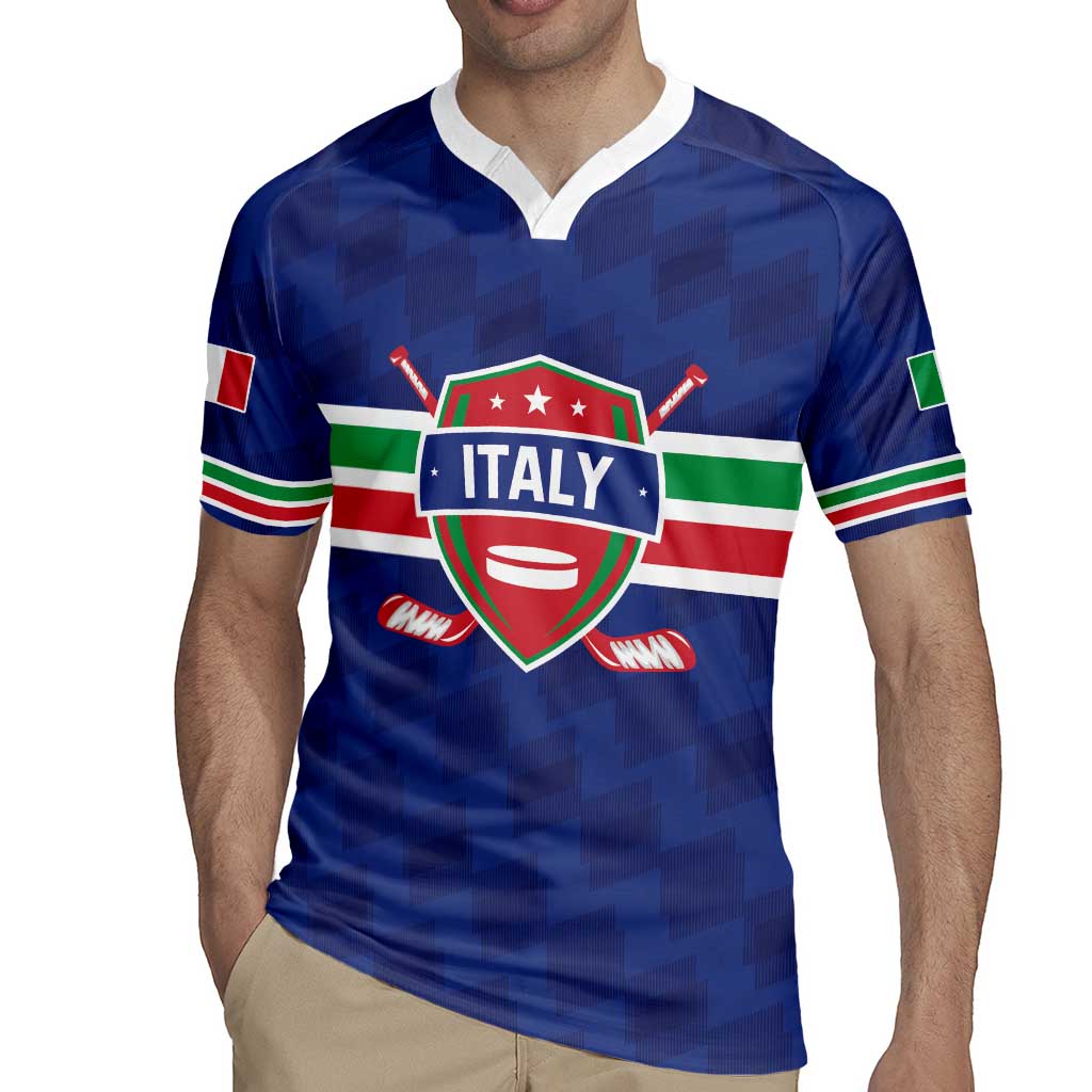Custom Hockey 2026 Italy Rugby Jersey Gli Azzurri Go Champions