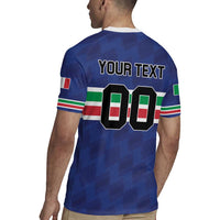 Custom Hockey 2026 Italy Rugby Jersey Gli Azzurri Go Champions