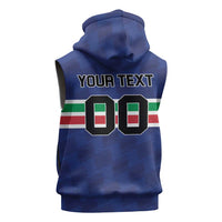 Custom Hockey 2026 Italy Sleeveless Hoodie Gli Azzurri Go Champions