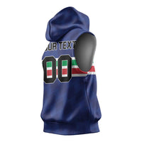 Custom Hockey 2026 Italy Sleeveless Hoodie Gli Azzurri Go Champions