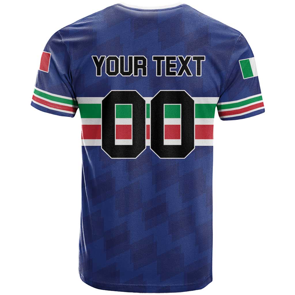 Custom Hockey 2026 Italy T Shirt Gli Azzurri Go Champions