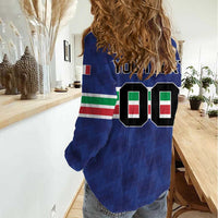 Custom Hockey 2026 Italy Women Casual Shirt Gli Azzurri Go Champions