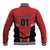 Custom Canada Basketball Baseball Jacket Dream Because I Can
