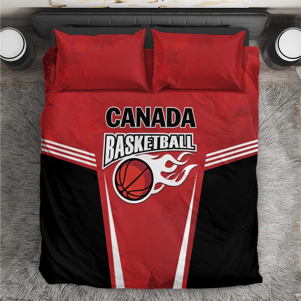 Canada Basketball Bedding Set Dream Because I Can