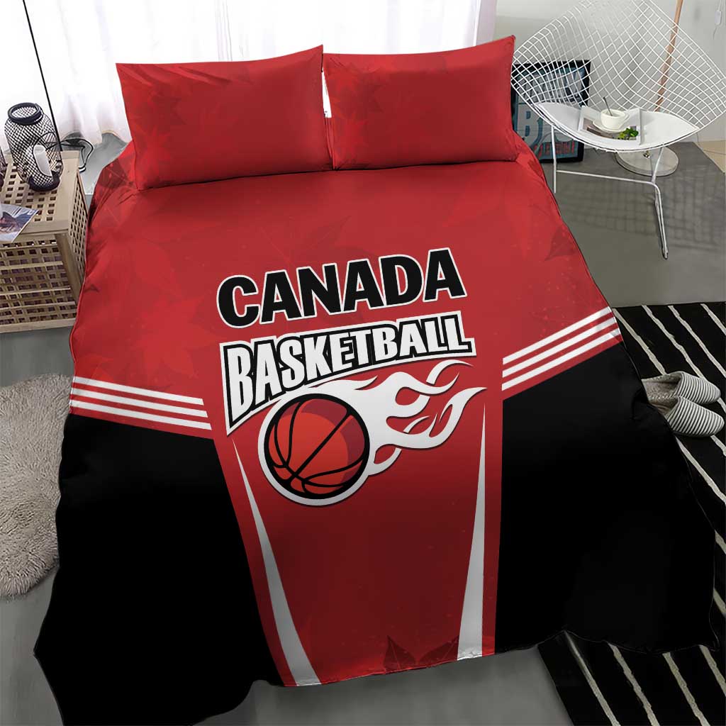 Canada Basketball Bedding Set Dream Because I Can