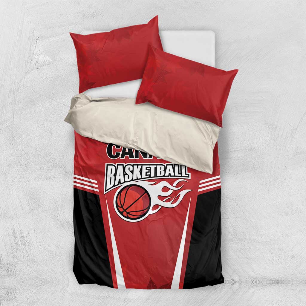 Canada Basketball Bedding Set Dream Because I Can