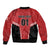 Custom Canada Basketball Bomber Jacket Dream Because I Can