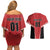 Custom Canada Basketball Couples Matching Off Shoulder Short Dress and Hawaiian Shirt Dream Because I Can