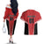 Custom Canada Basketball Couples Matching Off The Shoulder Long Sleeve Dress and Hawaiian Shirt Dream Because I Can