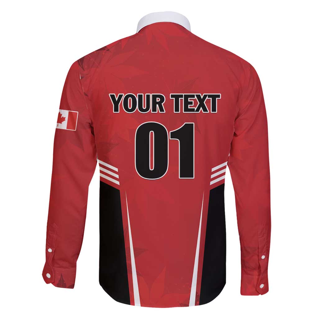 Custom Canada Basketball Family Matching Long Sleeve Bodycon Dress and Hawaiian Shirt Dream Because I Can