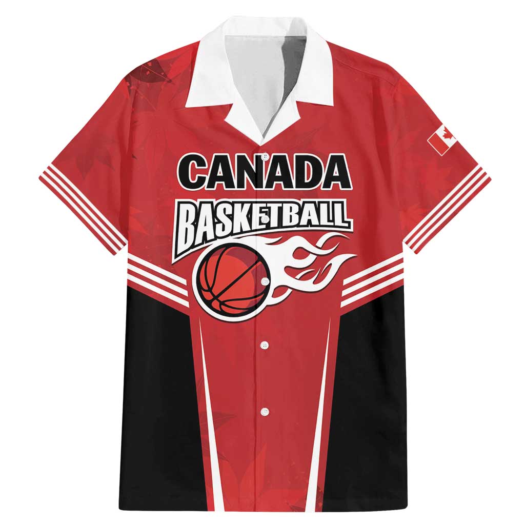 Custom Canada Basketball Family Matching Mermaid Dress and Hawaiian Shirt Dream Because I Can