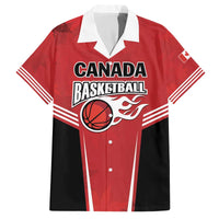 Custom Canada Basketball Family Matching Off The Shoulder Long Sleeve Dress and Hawaiian Shirt Dream Because I Can