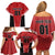 Custom Canada Basketball Family Matching Off Shoulder Short Dress and Hawaiian Shirt Dream Because I Can