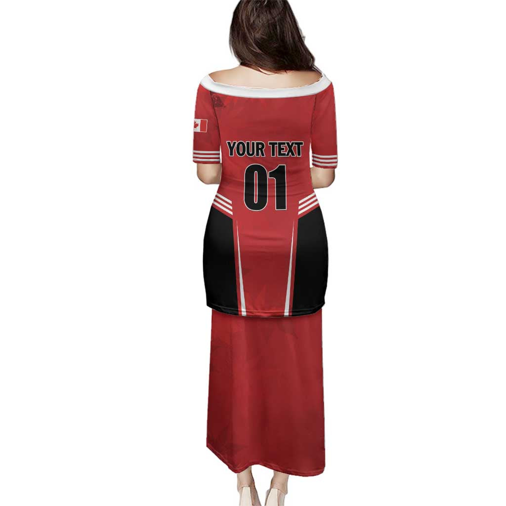 Custom Canada Basketball Family Matching Puletasi and Hawaiian Shirt Dream Because I Can