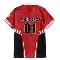 Custom Canada Basketball Family Matching Short Sleeve Bodycon Dress and Hawaiian Shirt Dream Because I Can