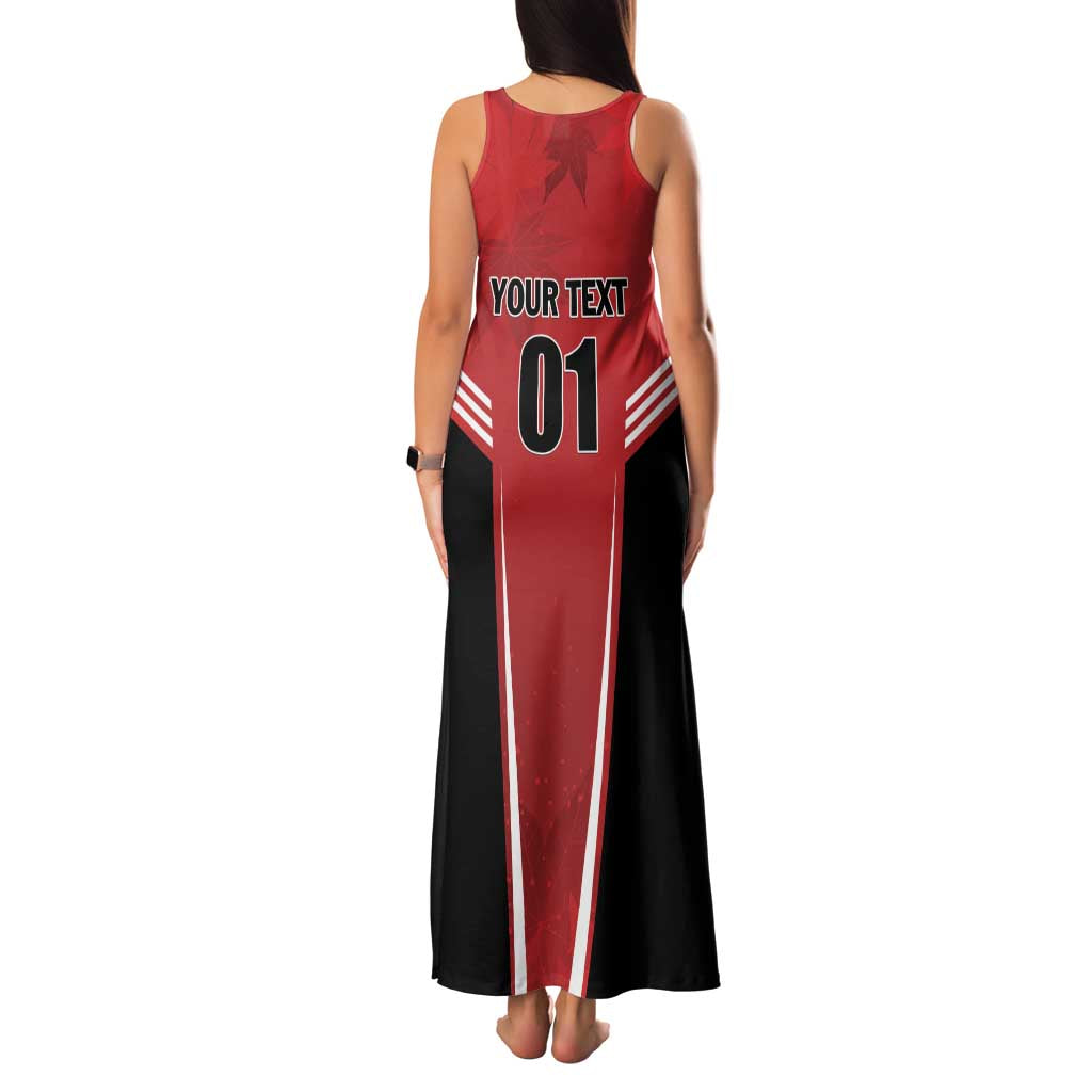 Custom Canada Basketball Family Matching Tank Maxi Dress and Hawaiian Shirt Dream Because I Can