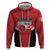 Custom Canada Basketball Hoodie Dream Because I Can