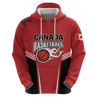 Custom Canada Basketball Hoodie Dream Because I Can