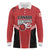 Custom Canada Basketball Long Sleeve Polo Shirt Dream Because I Can