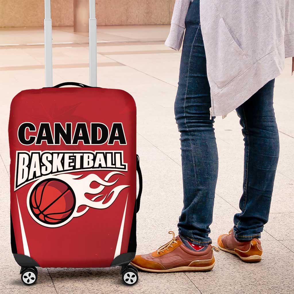 Canada Basketball Luggage Cover Dream Because I Can