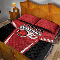 Canada Basketball Quilt Bed Set Dream Because I Can
