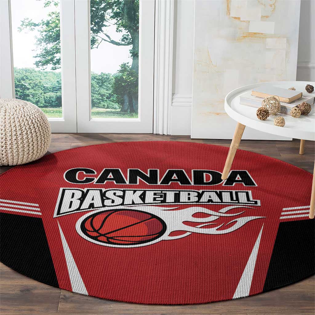 Canada Basketball Round Carpet Dream Because I Can