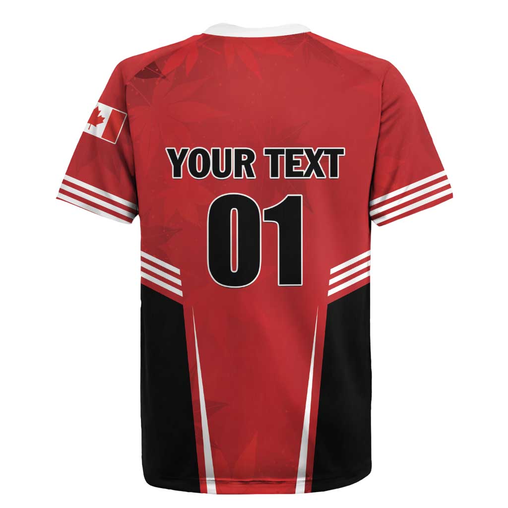 Custom Canada Basketball Rugby Jersey Dream Because I Can
