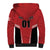 Custom Canada Basketball Sherpa Hoodie Dream Because I Can