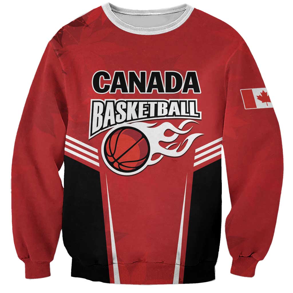 Custom Canada Basketball Sweatshirt Dream Because I Can