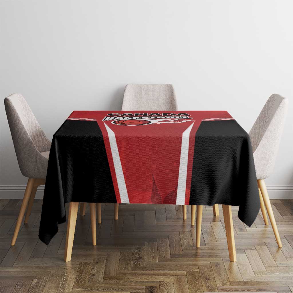 Canada Basketball Tablecloth Dream Because I Can