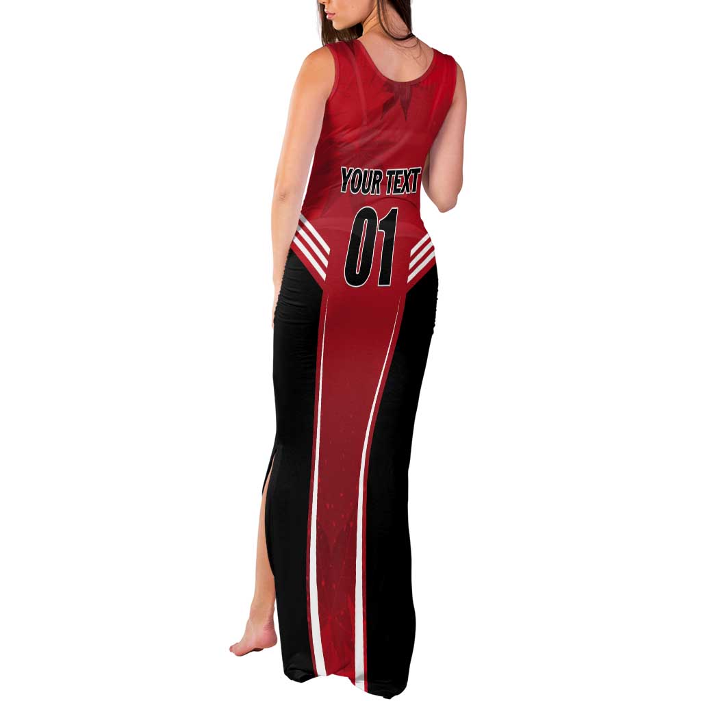 Custom Canada Basketball Tank Maxi Dress Dream Because I Can