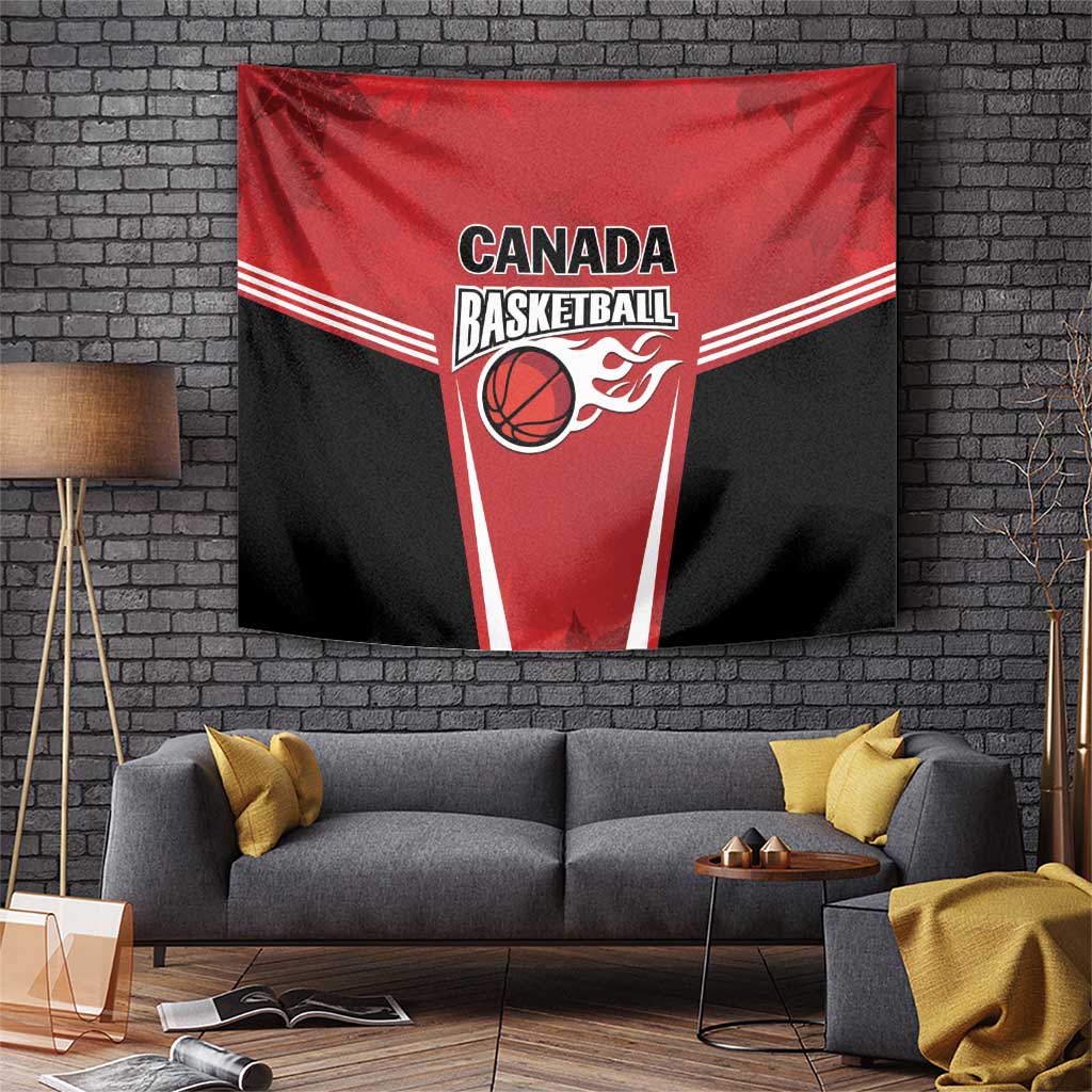 Canada Basketball Tapestry Dream Because I Can