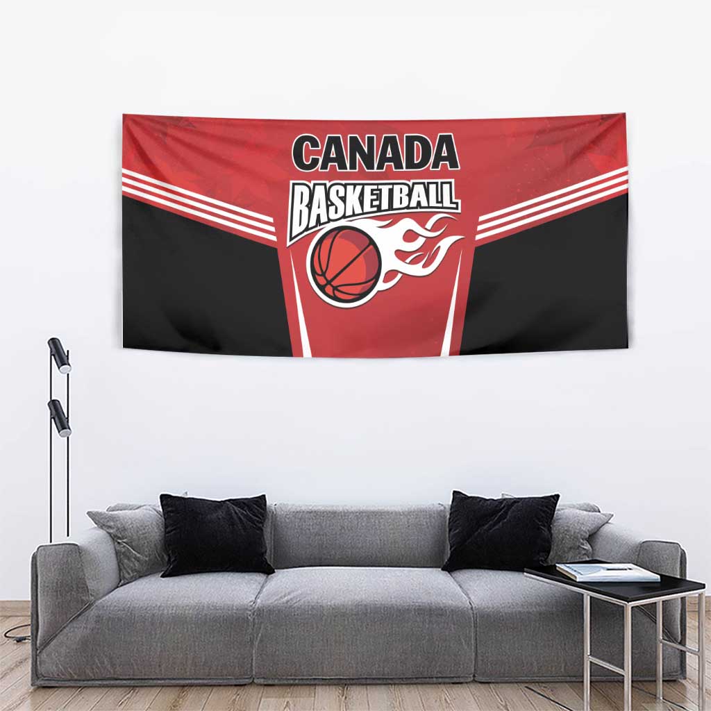 Canada Basketball Tapestry Dream Because I Can