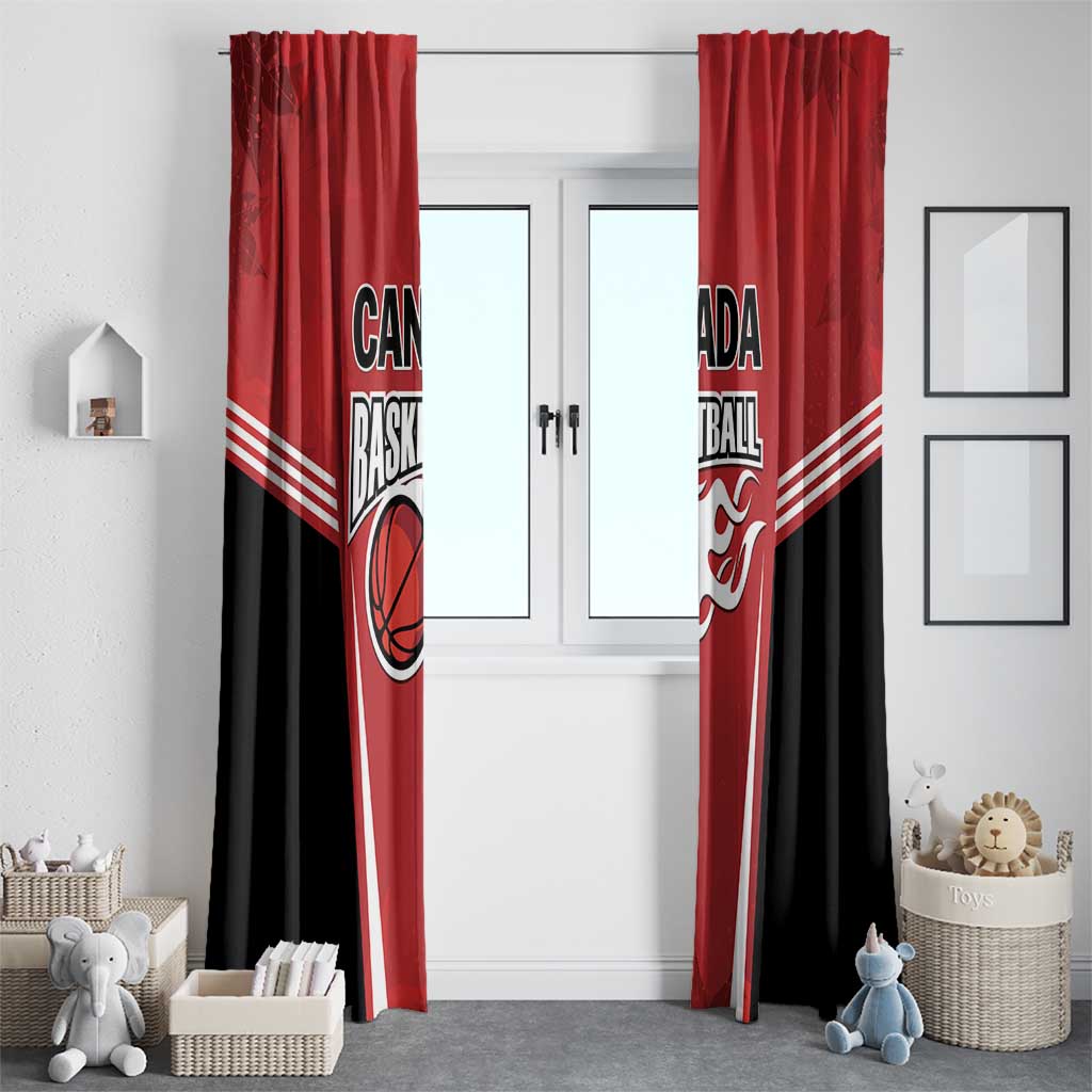 Canada Basketball Window Curtain Dream Because I Can