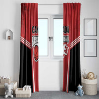 Canada Basketball Window Curtain Dream Because I Can