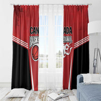 Canada Basketball Window Curtain Dream Because I Can