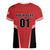 Custom Canada Basketball Women V-Neck T-Shirt Dream Because I Can