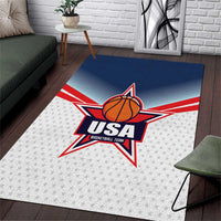 USA Basketball Team Area Rug Shine Like Stars